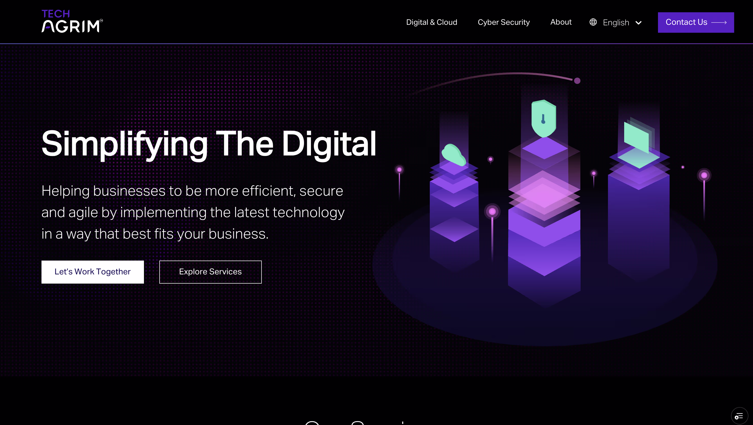 Agrim website screenshot